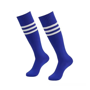 Baseball Cotton Knitted Socks Anti <b>Slip</b> Breathable Snag Resistance Knee High Custom Logo Design Cycling Active Wear Socks - Product Image 4