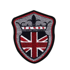 Twill Fabric Wholesale High Quality Embroidery <b>Patch</b> Custom Logo Customized Color Woven <b>Sew</b>-<b>On</b> Embroidery <b>Patches</b> for Hat - Product Image 1