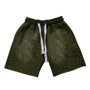 Shorts décontractés pour hommes prêts à être expédiés, shorts en coton respirant pour l'entraînement et le style de vie - Product Image 3