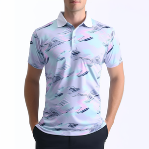 Camiseta Polo Deportiva Personalizada para Hombre, de Secado Rápido, Transpirable, Ligera, para Golf, Proveedor OEM - Product Image 1