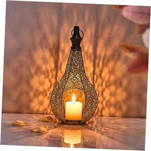 Decorative Moroccan Customised Outdoor Indoor, Metal <b>Candle</b> <b>Lanterns</b> Farmhouse Floor & Hanging Moroccan Hanging <b>Lanterns</b> - Product Image 2