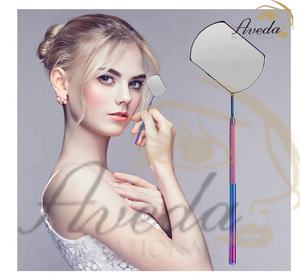 New Rainbow Color Rectangular Large Eyelash <b>Mirror</b> <b>Square</b> Lash <b>Mirror</b> Stainless Steel <b>Mirror</b> - Product Image 4