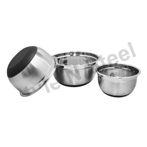 Bol allemand en acier inoxydable, bols à mélanger, qualité alimentaire, bol à salade de fruits pour la maison, restaurant, cuisine, dîner, unique - Product Image 1