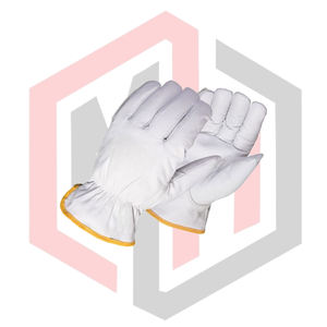 Gants de jardinage de sécurité en cuir de chèvre résistants à l'abrasion, sans silicone, respirants, résistants aux déchirures, anti-chaleur, personnalisables - Product Image 2