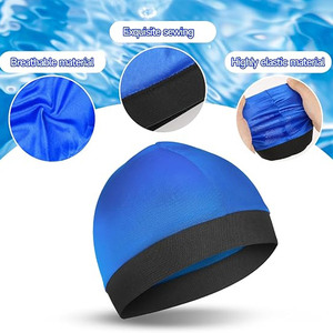Wholesale <b>Acrylic</b> Satin Lined Skull Cap Men Women Fashion Headwear High Quality Common Interior Adjustable Custom Logo <b>Letter</b> - Product Image 2