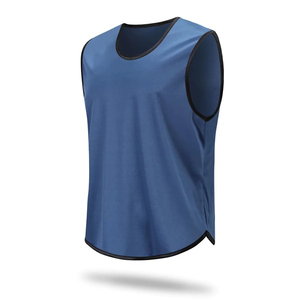 Chalecos Deportivos Unisex de Malla Naranja, sin Mangas, Cuello Redondo, Transpirables, de Poliéster, para Adultos, para Todas las Temporadas, para Prácticas de Equipo - Product Image 6
