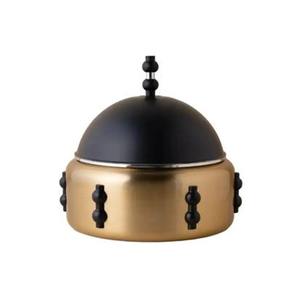 Classic Silver Finished Casserole with Black Lid Perfect for Hot Food Serving <b>Dining</b> <b>Table</b> Display and Guest Entertaining Use - Product Image 4