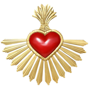 Corazones Metálicos Mexicanos Milagrosos al por Mayor, Artesanías Religiosas y Adornos Católicos para Bodas y Eventos Religiosos - Product Image 2