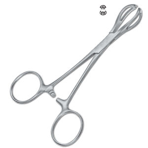 Pinzas de sujeción de esponja de acero alemán de primera calidad, pinzas dentadas para apósitos, instrumento manual reutilizable profesional para cirugía general - Product Image 3