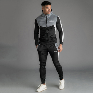 Ensemble de survêtement homme 2 pièces à prix réduit – Tenue de sport ajustée pour le jogging et l'entraînement – Qualité supérieure - Product Image 4