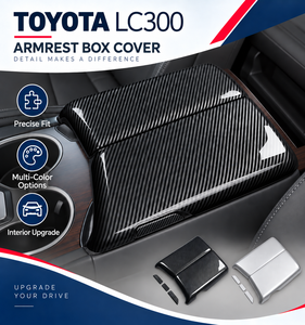 Para Land Cruiser LC300 2022-2024, Cubierta Decorativa de Lujo para la Consola Central del Automóvil, en ABS, Personalizable - Product Image 1
