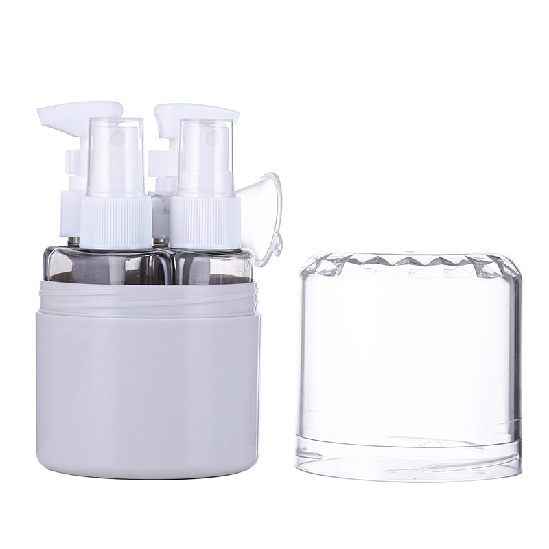 Scatola grigia per quattro bottiglie