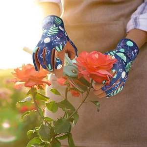 Soft Leather High Quality Gardening Working <b>Gloves</b> Hand Protection Gardening <b>Gloves</b> Breathable Wholesale Gardening <b>Gloves</b> - Product Image 4