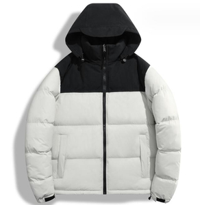 2026 Hot Sale Customised Logo Hooded Winter <b>Jacket</b> Men Fashionable Cotton Outerwear <b>Waterproof</b> Reversible <b>Plus</b> <b>Size</b> High Street - Product Image 4