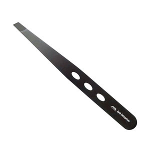 Pinzas de Acero Inoxidable para Belleza, Pinzas de Precisión para Cejas, Eliminación de Espinillas y Pelo Encarnado, Punta Inclinada - Product Image 1