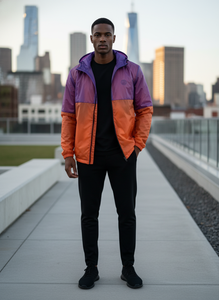 Men's Lightweight High Quality Sport Windbreaker New Design Waterproof TPU PVC Reflective Weather <b>Work</b> Nylon Spandex Rain Jacket - Product Image 4