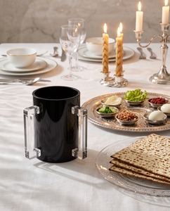 Judaica ถ้วยอะคริลิคแบบทันสมัยที่กำหนดเองสำหรับล้างถ้วยด้วยมือ - Product Image 6