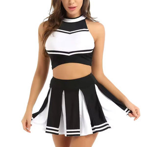 Nouvelle Arrivée Vente Chaude Tenue de Sport Confortable pour Femmes Uniforme de Cheerleading Personnalisé avec Impression de Logo Ensemble d'Uniformes de Cheerleading pour Jeunes - Product Image 3