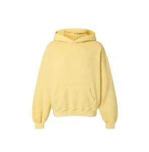 Hoodies Pull-Over Tendance pour Hommes, Effet Vieilli, Coupe Oversize, Lavage Stone Washed Vintage, Vente en Gros, Modèle Vierge - Product Image 1