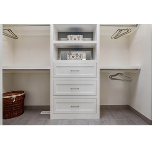 Muebles de Dormitorio Blancos Personalizados, Armario Abierto de Alta Calidad, Armario Vestidor Moderno CANA para Uso en Hoteles - Product Image 5