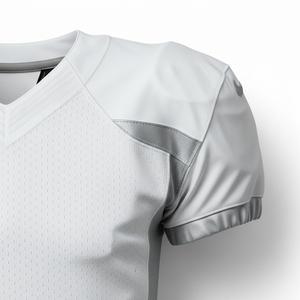 Uniformes de Fútbol Americano de Alta Calidad, Resistentes al Desgaste, Doble Capa en los Hombros, Personalizados, de Poliéster y Spandex - Product Image 5