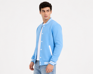 Premium <b>Canvas</b> Athletic Inspired Varsity Jacket Built for Modern Streetwear Soft comfort Breathable Eco-friendly Reliable - Product Image 4