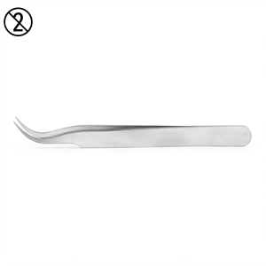 Pinzas de Joyero de Alta Calidad # Pinzas Quirúrgicas Oftálmicas Curvas de 7 Pulgadas, Instrumento de Punta Fina de Acero Inoxidable para Microcirugía - Product Image 2