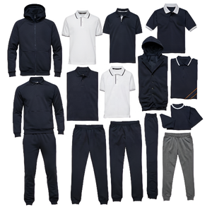 Vêtements de sport unisexes de haute qualité, ensemble veste coupe-vent et pantalon à fermeture éclair personnalisée, 100% polyester, imperméable et respirant - Product Image 6