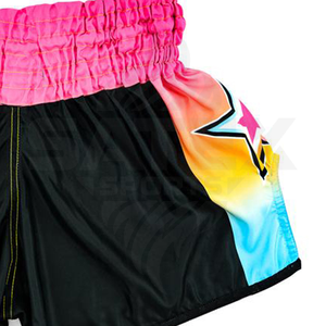 กางเกงมวยไทยเปล่าขายส่ง กางเกงมวยไทยสั่งทำพิเศษ สำหรับฝึกซ้อมในยิมสำหรับผู้ชาย - Product Image 3