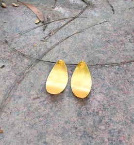 Boucles d'oreilles en laiton flexibles sur mesure, couleur unie, fabrication artisanale, vente en gros d'usine - Product Image 4