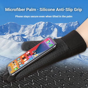 Autumn and Winter Cycling Men's Thickened Ski <b>Gloves</b> Sports Windproof Women's Touch Screen <b>Warm</b> <b>Gloves</b> Wholesale - Product Image 3