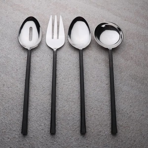Lot de Cuillères de Service en Bronze Forgé de Qualité Commerciale pour Buffets d'Hôtel, Ustensiles Robustes pour Hôtesses, Restaurants et Usage Domestique - Product Image 5