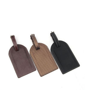 Étiquette de bagage en cuir PU écologique, résistante à l'eau, personnalisée, faite à la main, de luxe et de la plus haute qualité - Product Image 5