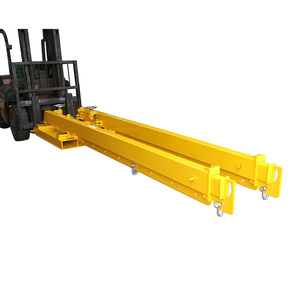 高級<span class=keywords><strong>ODM</strong></span>二重鋼フォークリフトブームリフティング装置新品石材運搬用福建SPEEDONE QZDB-A - Product Image 1