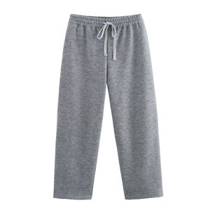 High-Quality Luxury Lightweight Casual Canvas Custom Twisted Baggy <b>Sweatpants</b> Stacked <b>Oversized</b> Cotton or Fleece Men Pants Loos - Product Image 1