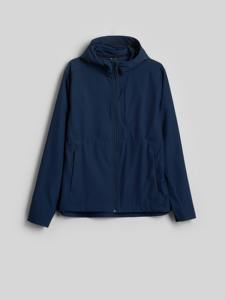 Veste softshell à capuche pour homme OEM, décontractée, résistante à l'eau, avec fermeture éclair intégrale, poches utilitaires, légère, vêtement d'extérieur performant - Product Image 6