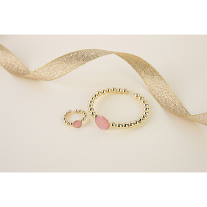 [Orbis] YUN Subtle Glow of Korean Serenity Korean Traditional Ramie <b>Bracelet</b> Ring <b>Set</b> with Adjustable Fit and Soft Gloss Jewelry - Product Image 6