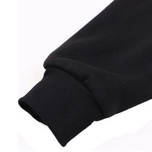 New <b>Top</b> <b>Rhinestone</b> Winter Hoodie Wholesale High Quality 100% Cotton Pockets Blank Pullover Custom Men's Hoodies - Product Image 5