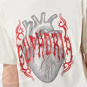 Camiseta de Hombre con Estampado Personalizado al por Mayor, Camiseta de Algodón Gráfica de Alta Calidad, Top Moderno Informal de Moda Urbana - Product Image 4