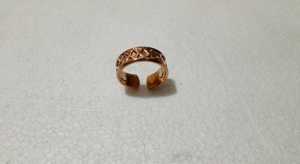 Anillo de Cobre para Terapia Magnética, Alivio del Dolor de Artritis, Curación, Tamaño Personalizable, Logotipo, Diseño Moderno y Elegante, Colores Naturales, Unisex - Product Image 5