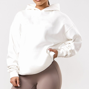 Sudadera con Capucha de Lujo para Mujer, Personalizada con Logotipo, Ligera, Informal, Deportiva, de Alta Calidad, para Invierno, Talla Grande - Product Image 1