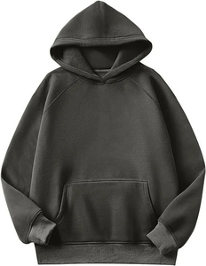 Ropa para hombre, sudaderas con capucha y sudaderas extragrandes, sudadera con capucha 100% algodón, forro polar, diseño de logotipo personalizado, estampado básico, mezcla de algodón. - Product Image 4