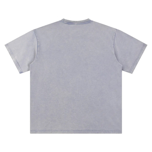 Men's Oversized Crew Neck Short Sleeve Shirt <b>Distressed</b> Texture Soft Fabric Multi Season Daily Casual <b>Top</b> - Product Image 6