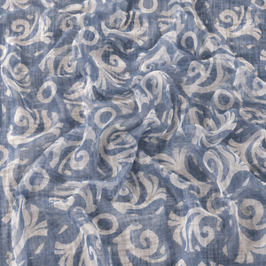 Rollo de Tela de Chifón de Poliéster de Alta Calidad, Anti-Pilling, 120GSM, Impresión Digital, para Vestidos y Blusas de Lujo, Diseño Personalizado OEM - Product Image 4