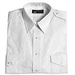 Chemise de pilote blanche personnalisée en gros, de bonne qualité, uniforme uni pour hommes, uniforme d'hôtesse de l'air, confortable, respirant, durable - Product Image 5
