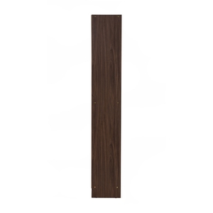 Walnut Finish Knock Down <b>Cube</b> Bookcase Storage Display Shelf Modern Living Room Home Office - Product Image 3