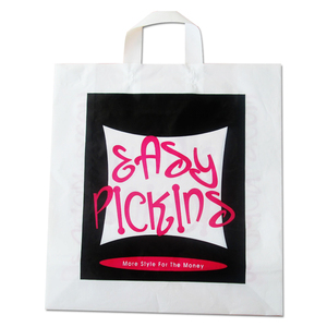 Bolsa de compras de bucle suave atractiva y elegante personalizada, duradera, a prueba de fugas, resistente al desgarro de Vietnam - Product Image 6