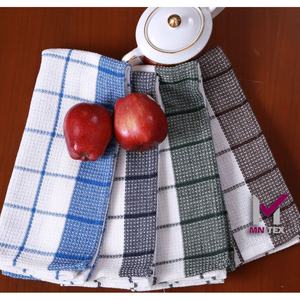 Serviettes de cuisine tissées de qualité supérieure pour un nettoyage efficace du verre de séchage de la vaisselle et une amélioration élégante de la table à manger - Product Image 3