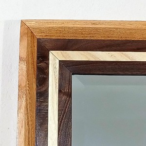 Premium Teak Wood wooden <b>wall</b> <b>mirrors</b> and <b>mirror</b> frames OEM Custom Wholesale | Aqdus Saleem India - Product Image 2