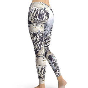 Leggings de Invierno hasta la Rodilla, de Algodón/Fibra de Bambú, Antibacterianos, con Estampado de Serigrafía, para Mujer, de Alta Demanda y Tendencia - Product Image 3